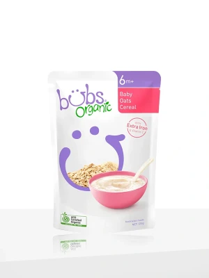 Organic Baby Oats Cereal – Halal Baby Food for 6+ months