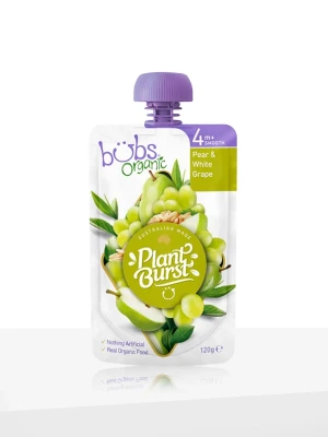 Organic Pear and White Grape