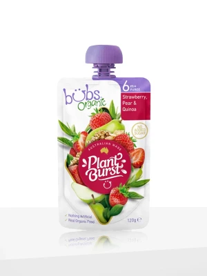 Organic Strawberry, Pear and Quinoa